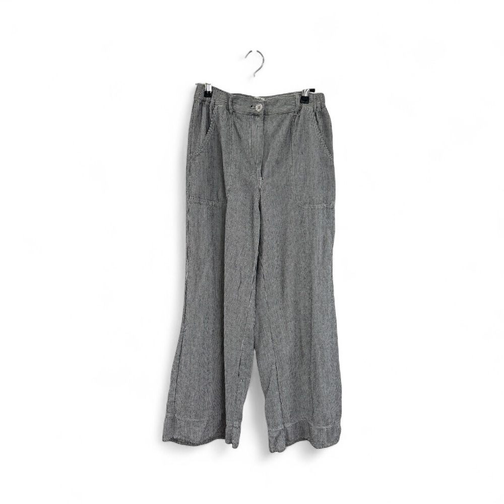 Max Studio Gray Wide-Leg Pants - Picture 3 of 6